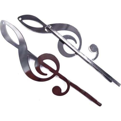 Gun Metal Black 120piece Hair Pins with 19x53mm Musical Note Hairpins Jewelry Findings Hair accessories Wholesale HPF57