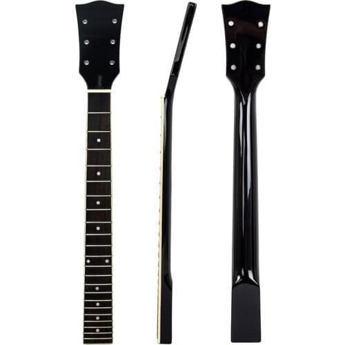 Electric Guitar Neck Maple for Guitar Replacement Parts Rosewood Fingerboard White Dot 22 Fret