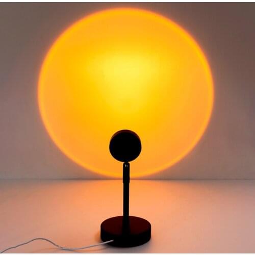 Creative Sunset Sunset Lamp Floor Lamp Table Lamp Bedroom Projection Sun Never Sets Atmosphere Lamp Lighting LED Night Light