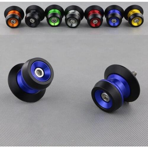 Motorcycle Aluminum Swingarm Spools For Suzuki GSX 250R 2015-2018 GSX400 GSX1000S Katana 2006-2016 GSX650F Katana 2008 GSX750F