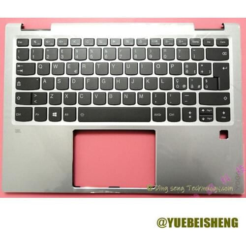 YUEBEISHENG New/Orig For Lenovo Yoga 720 13 yoga 720-13 palmrest Italian keyboard upper cover 5CB0N67906
