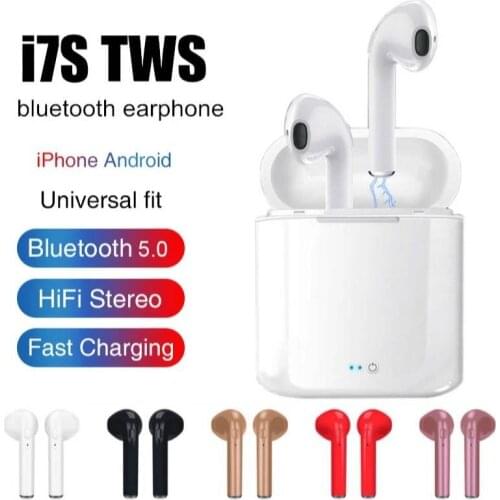 I7S TWS Bluetooth 5.0 Wireless Earphone Wireless Headset With Charger Box Stereo Earpiece Sport Earbuds Headphones For Iphone