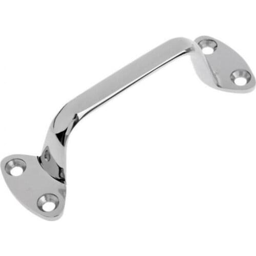 Stainless Steel Grab Rail Handle Pull Handrail Marine Boat Yacht Car RV Accessory 6"