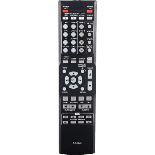 Remote Control For Denon AV Receiver RC-1149 RC-1158 AVR-390 AVR-391 AVR-1311 AVR-1312 AVR-2105 AVR-2106 AVR-1601 AVR-2506
