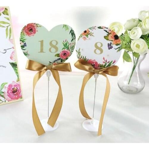 QINGWANG Wedding Cards For Seating Guests