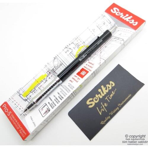 Scrikss PRO-S 0.5mm Black | İsme Special Pen