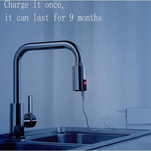 Smart Touch Bathroom Kitchen Faucet Sensor Water-saving Sprayer Tap Automatic Intelligent Infrared Sensor Sink Mixer Taps