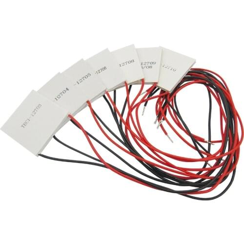 TEC1-12706 12703 12704 12705 12708 12709 12710 12712 12715 Thermoelectric Cooler Peltier 40*40MM 12V Peltier Elemente Module