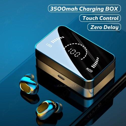 KINGSTAR TWS Bluetooth Headphone 9D Stereo Sports Waterproof Wireless Earphone 3500mAh Charging Box Earbuds With Mic Headsets