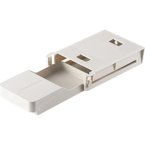 1PC Drawer Self-adhesive Plastic Under Desk Table Storage Drawer Portable Memo Pen Stationery Storage Box Case for Hmoe Office