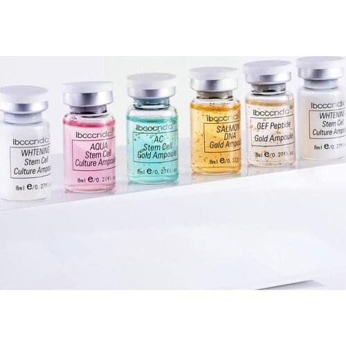 12Pcs/Set Rejuvenate Ampoule Foundation Anti-Wrinkle BB Skin Cream Concealer Whitening Foundation Natural For Cosmetic Liqu U1R9