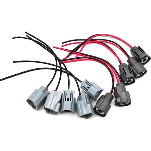 5 Pair Solenoid & Oil Pressure Switch Connector Wire Harness Wiring Pigtail Plug For Honda Acura Civic Prelude Integra VTEC