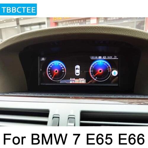 For BMW 7 E65 E66 2008~2012 CIC Android IPS car player original Style Auto radio gps navigation HD Screen Stereo Bluetooth