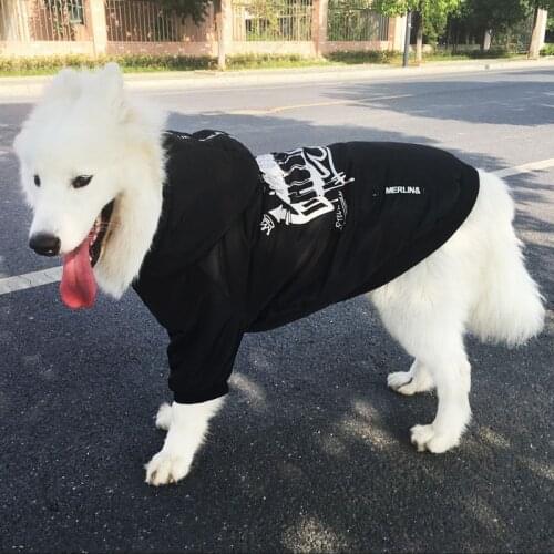 Pet Big Dog Clothes Autumn and Winter Dog Clothes Ski Clothes Large Dog Cotton Clothes Pet Spring and Autumn Winter Clothes