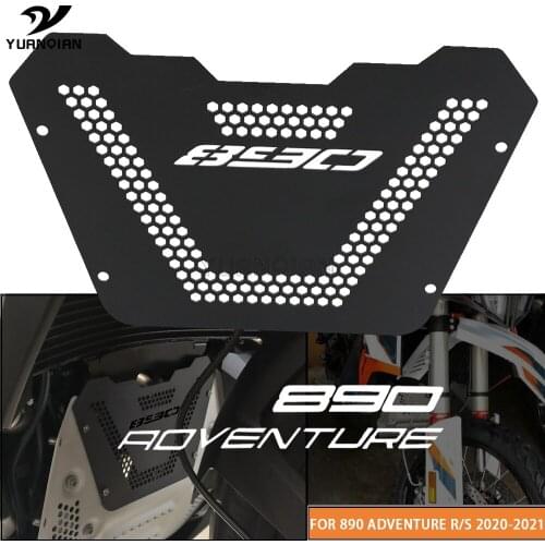 890 Adventure R/S Black Motorcycle Engine Guard Protector Cover Crap Flap Protection FOR 890 Adventure ADV R S 890ADV 2020 2021