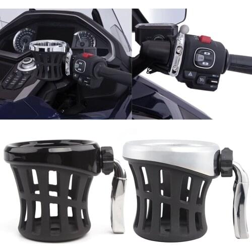 New Motorcycle Custom Drink Cup Holder For Honda Goldwing 1800 GL1800 ABS 01-15 F6B 13-15 Drinking Holder Cup Carrier Support