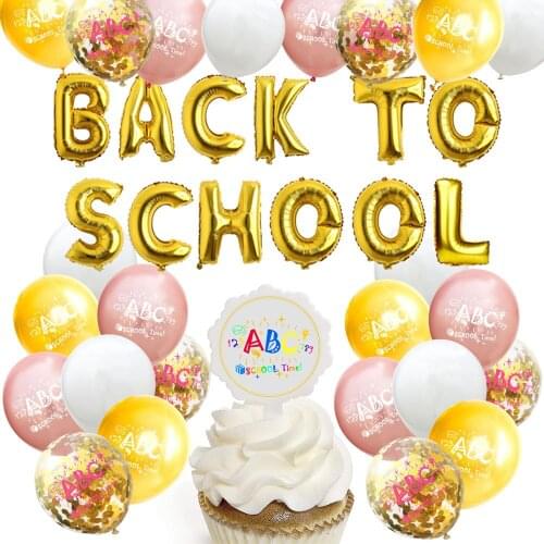 Baby Children Adolescent Boys Girls School Party Activities Decoration Balloons Gold Party Decoration Kids Toy Halloween Balloon