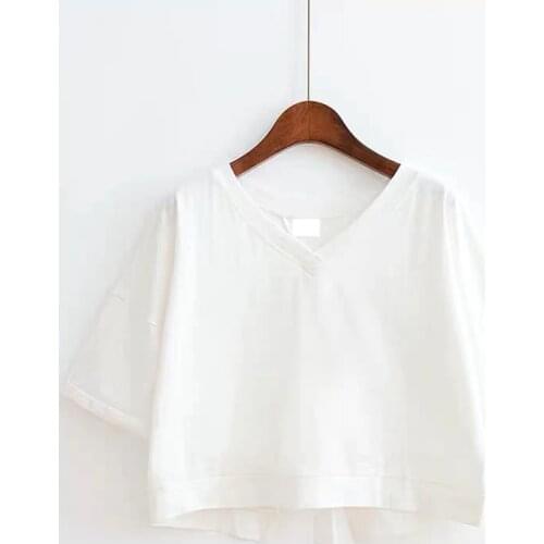 New Summer Embroidery Letter T-shirt Women Basic Short Sleeve T-shirts O-neck Slim Tops Girls Streetwear