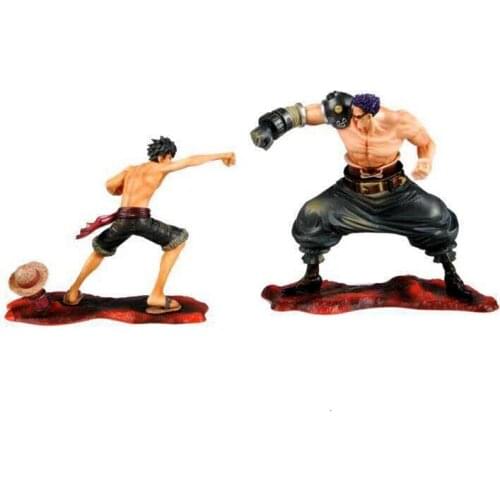 Exquisite Quality One Piece Monkey D Luffy Battle Ver Zephyr 17cm Pvc Anime Action Figure Model Collection Desktop Decoration