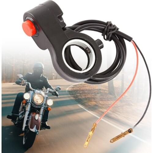 22mm 7/8\" Motorcycle Handlebar Horn Switch Start Speaker Connection Button Equipment Electric Bike Replacement Parts