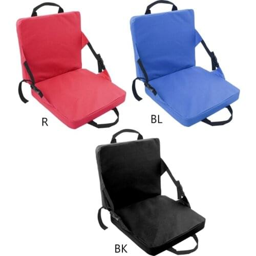 Indoor & Outdoor Folding Chair Cushion Boat Canoe Kayak Seat for Sports Events Outing Travelling Hiking Fishing