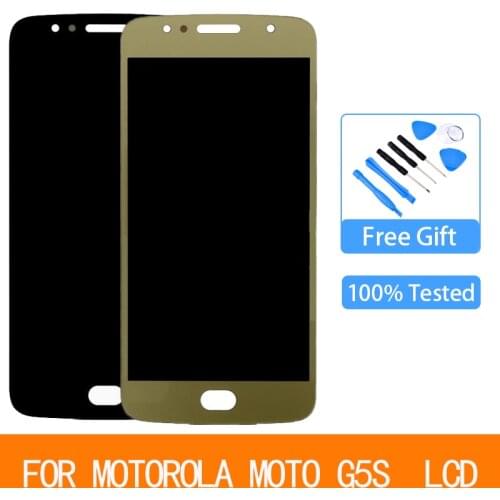100% tested Gurantee For Moto G5S LCD for Moto G5S XT1792 XT1793 XT1794 Display LCD Screen Touch Digitizer Assembly