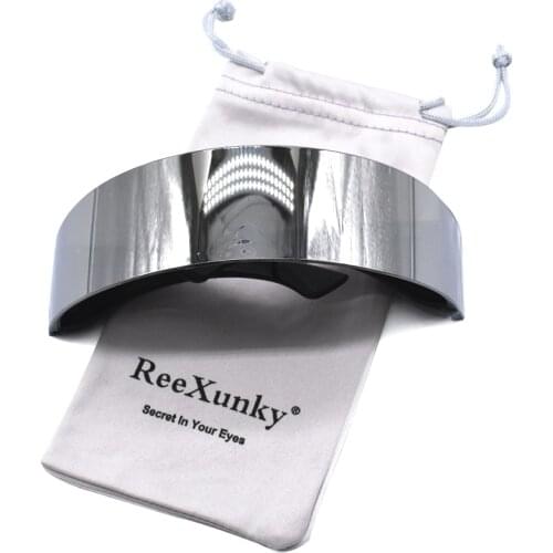 2019 Unisex Mirror Visor Sunglasses Women Fashion One-Piece Lens Windproof Shield Sun Glasses Men Shades Oculos Top