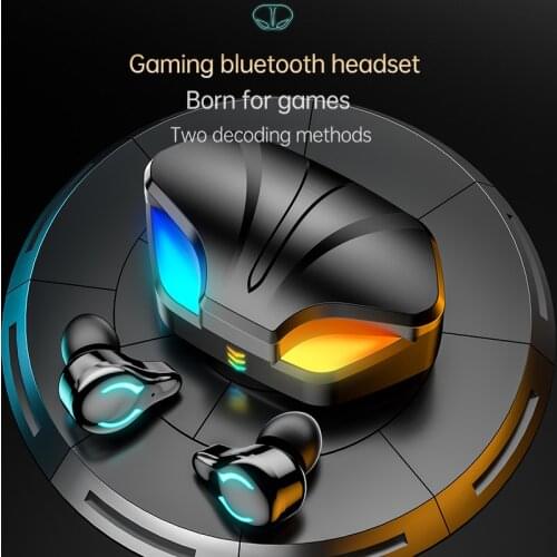 ZUIDID Bluetooth 5.1 Earphones Charging Box Wireless Headphone 9D Stereo Sports Game Waterproof Earbuds Headsets With Microphone