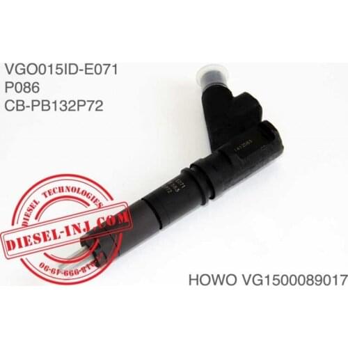 Factory price auto parts diesel engine fuel injector VGO015ID-E071 common rail injector CB-PB132P72