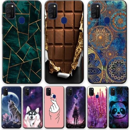 For Samsung M21 Case Cover For Samsung M21 Soft Silicone Back Case For Samsung Galaxy M21 TPU Protective Bumper on M21 M 21