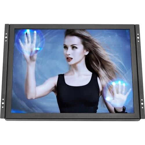 Cheap Touch Monitor 15 Inch Raspberry PI Touch POS Monitor With Resistive Touch Screen AV BNC VGA HDMI USB Interface