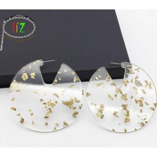 F.J4Z Women's Silver Earrings