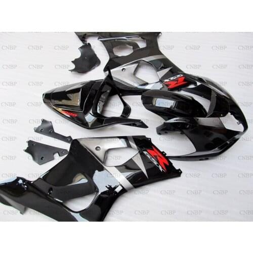 GSX-R1000 2003 - 2004 K3 Fairings GSX R 1000 2003 Fairing Kits GSXR1000 03 glossy Black Fairings