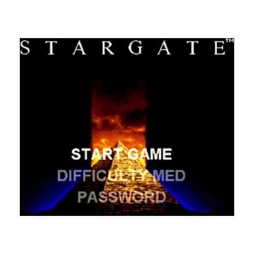 Stargate NTSC Version 16 Bit 46 Pin Big Gray Game Card For USA Game Players