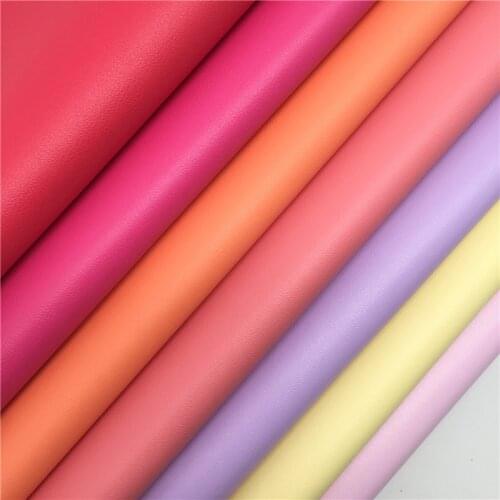 LEOsyntheticoDIY Faux Cow Leather Synthetic Leather Vinyl Fabric Felt Backing Soft Vinil For DIY Bows 21X29CM FZ100