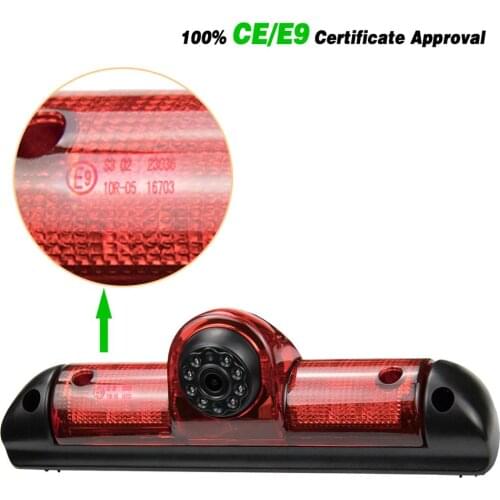 Misayaee E9 Car Brake Light Led for Peugeot Boxer Fiat Ducato Citroen Jumper Citroen Relay 35 2006-2019 Backup Rear View Camera