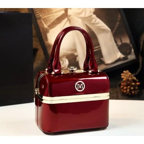 Fashion Leather Evening Bag Women Box Cosmetic Bag Square Hard Bag Niche Design Bag Box High-end Portable Messenger Bags
