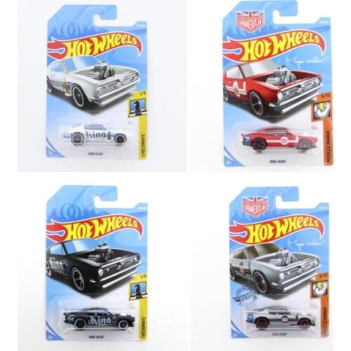 2019-140 KING KUDA Original Hot Wheels Mini Alloy Coupe 1/64 Metal Diecast Model Car Kids Toys Gift