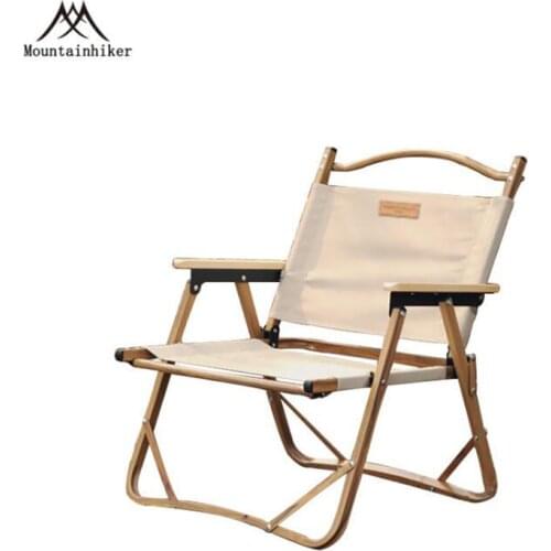 MOUNTAINHIKER Outdoor Moon Chair Folding Portable Camping & Fishing Beach Chairs Aluminum Alloy Relaxation Chair