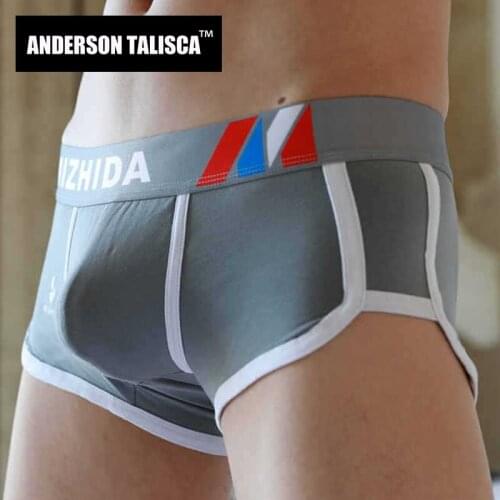 ANDERSON TALISCA Cotton Underwear Men Boxer Breathable Para Hombre Man Penis Mens Boxers Cuecas Masculina Boxershorts Homme M3XL