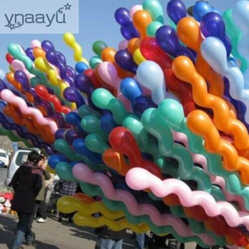 Ynaayu 10pcs/lot ScrewThreadLatex Balloon Baby Toy High Quality Balloons Wedding Birthday Party Baloon Decoration