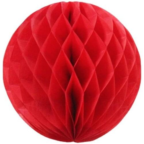 1Pc Decorative Round Paper Honeycomb Paper Flower Lanterns Wedding Decoraions Birthday Party Baby Shower Supplies 4"6"8"10"12"