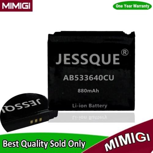 880mAh AB533640CU Battery For SAMSUNG SPH-A523 SGH-S366 G600 S3600 F268 F330 F338 G400 C3310 G500 Accumulator AKKU