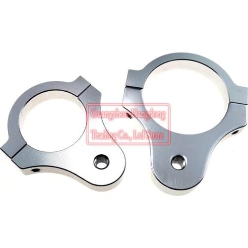 31 33 37 39 41 43 45 50 53 54 56 60mm Diameter Motorcycle front shock absorber fixed steering damper damping titanium foot fixer