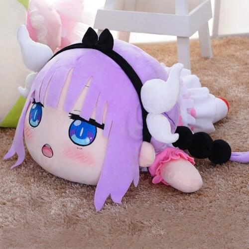 Anime Miss Kobayashis Dragon Maid Kanna Kamui Cosplay 54cm Stuffed & Plush Cartoon Doll Prop