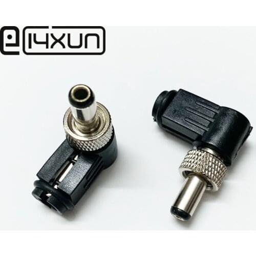 1pcs Lockable 5.5mm x 2.1mm 5.5mm x 2.5mm DC Power Plug 5.5mm*2.1 5.5mm*2.5mm Male Female Panel Mount Connectors