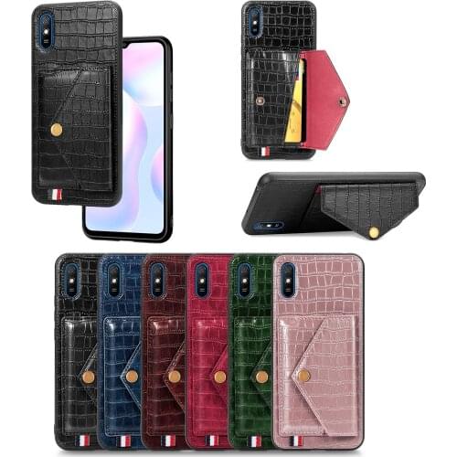 PU Leather Mobile Phone Bag Cover for Xiaomi Redmi 9A 9C Note 9S 8 Pro Max for Xiaomi Redmi 9 10X K30 Pro Zoom Mi 10 Lite Funda