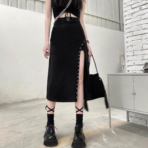 Cheap wholesale 2021 spring summer autumn new fashion casual sexy women Skirt woman female OL long skirt Fy9987