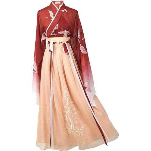 Ancient Chinese Womens Clothing Traditional Elegant Han Clothing Fancy Cosplay Dress Cosplay Costume