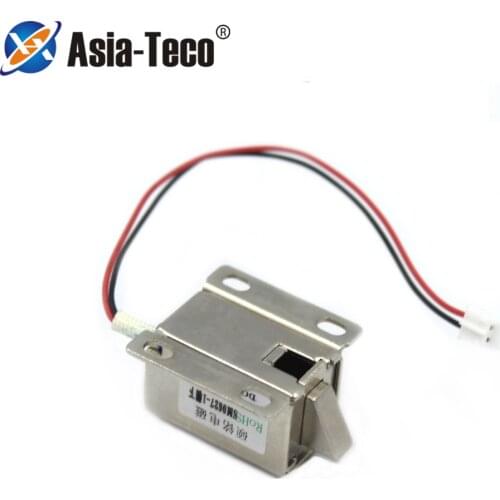 Electric control lock 12V 0.4A Lockers electromagnetic lock Release Assembly Solenoid Access Control lock